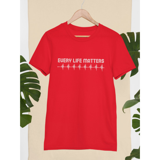 Round Neck - Every Life Matters Yellow