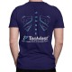 Techfest T Shirt Navy Blue C
